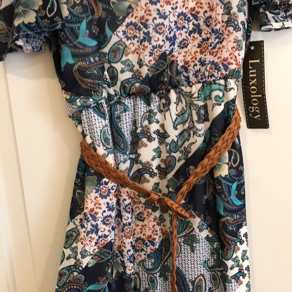 Colorful Maxi Dress - Picture 3 of 3